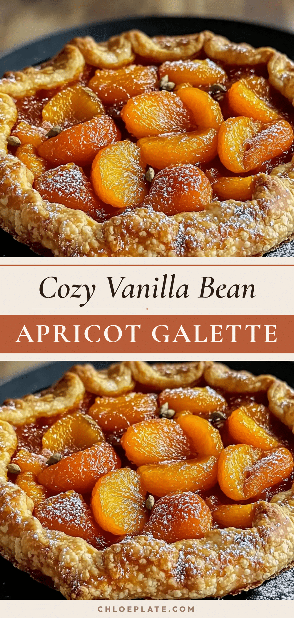 vanilla bean apricot galette recipe