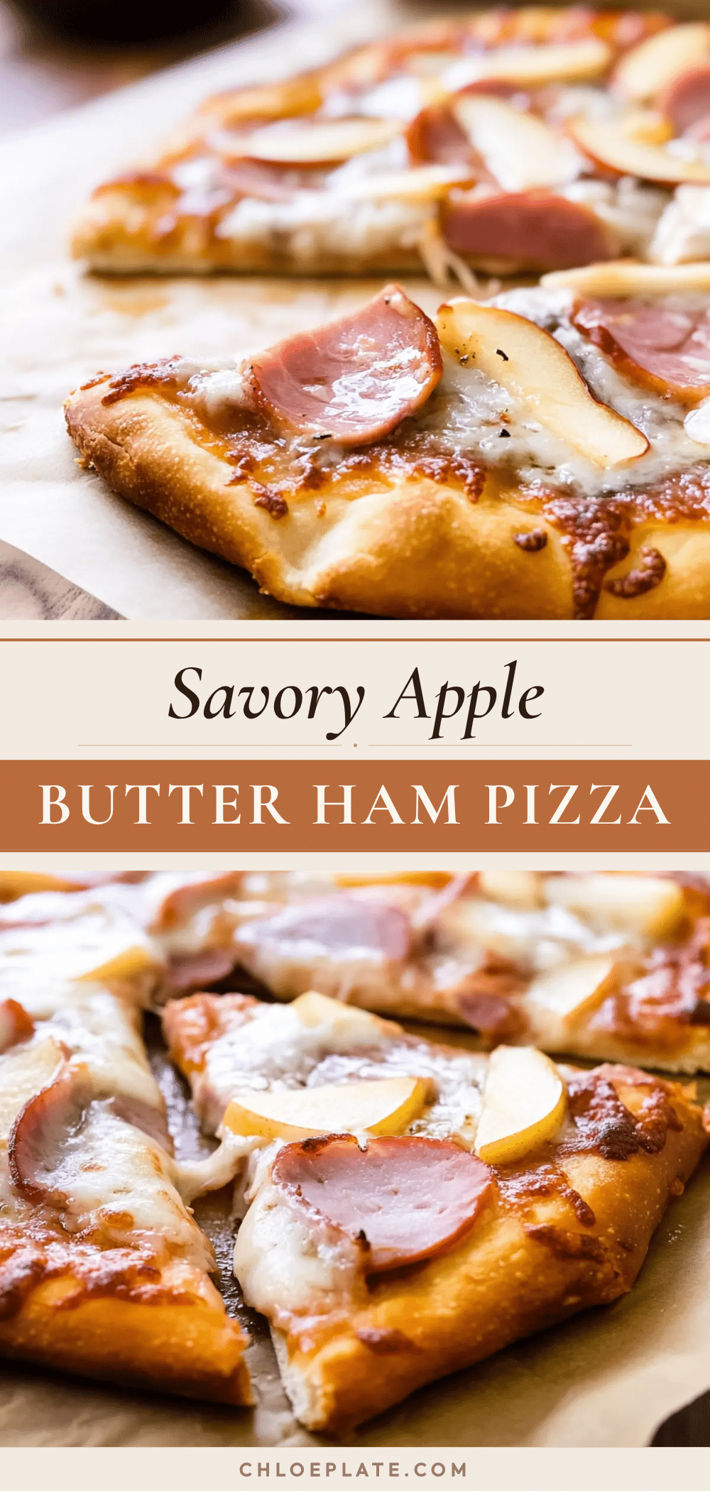apple butter ham pizza recipe