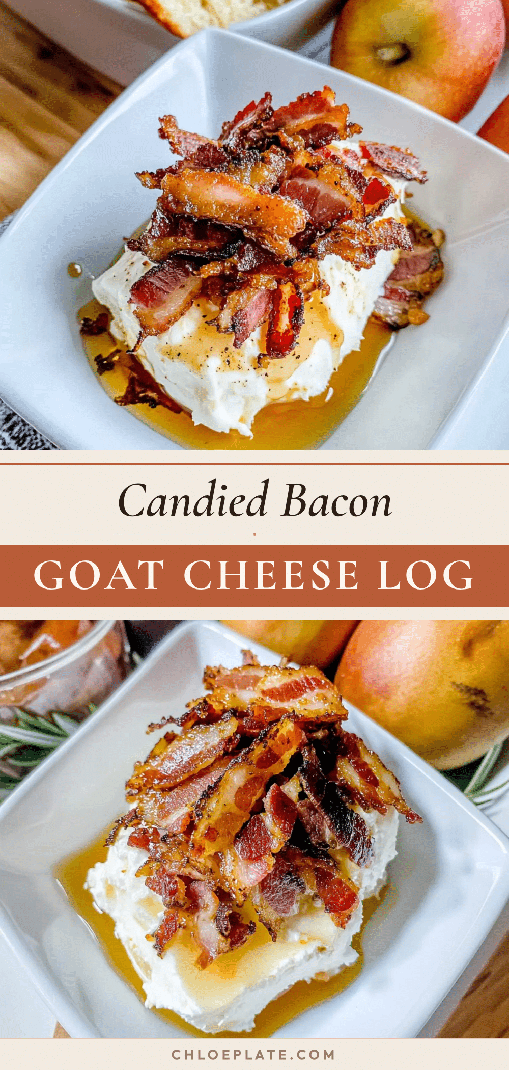 bacon goat cheese log recipe