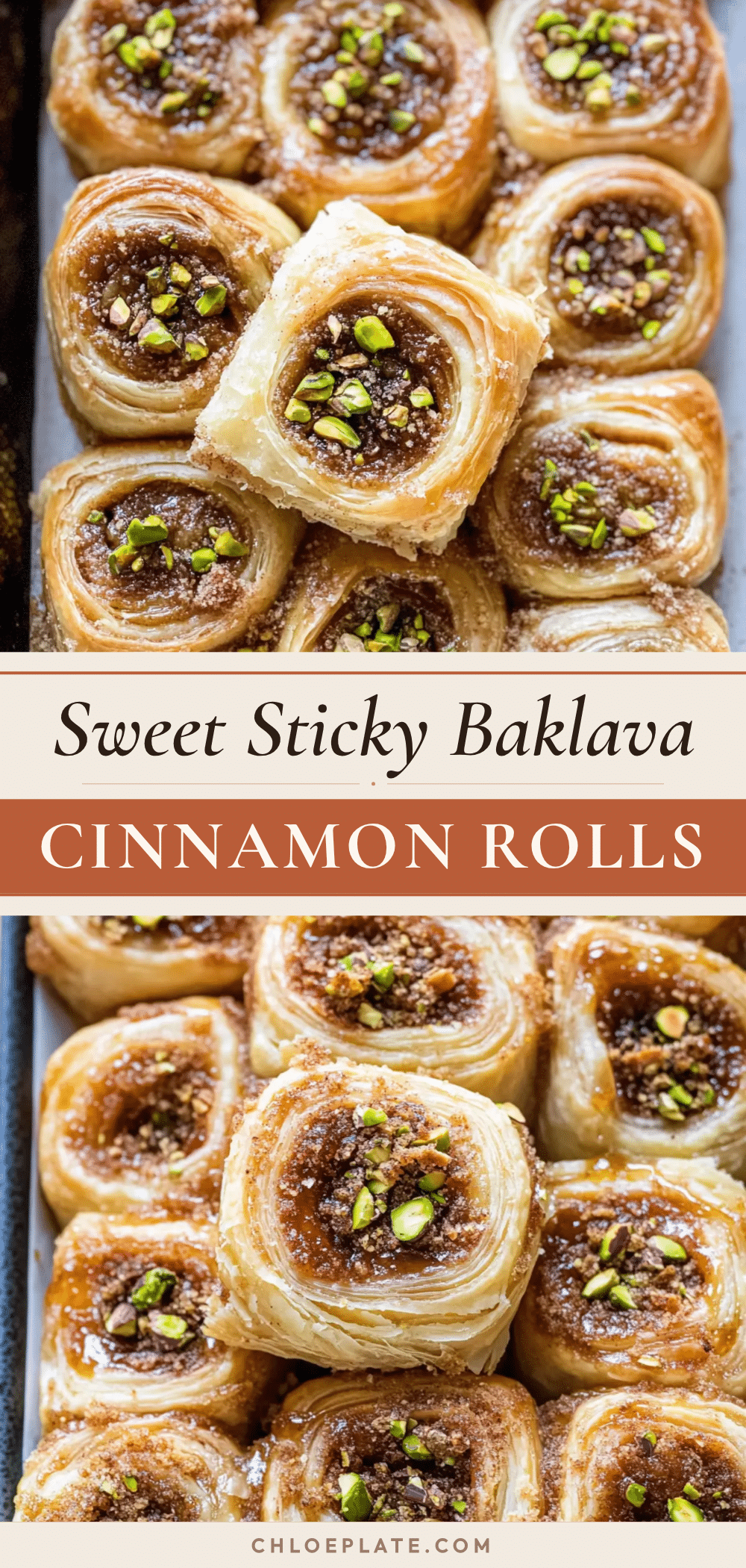 baklava cinnamon rolls recipe