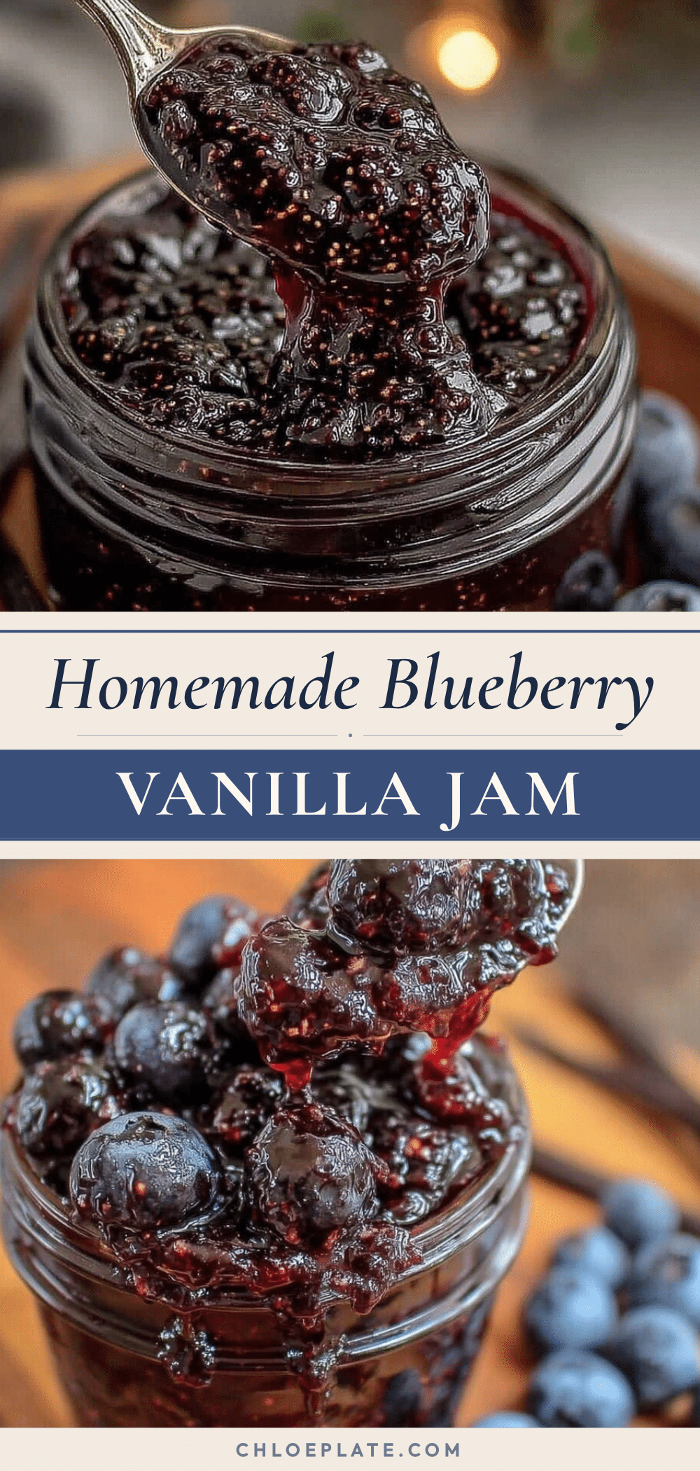 blueberry vanilla jam recipe