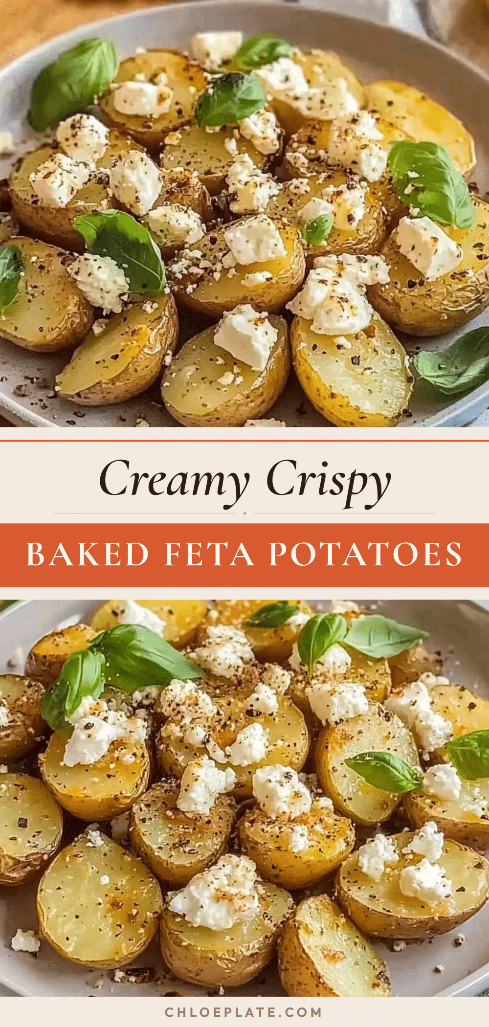 creamy baked feta potatoes recipe