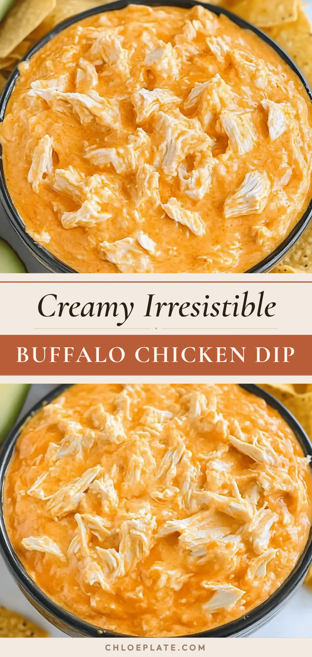 creamy slow cooker buffalo chicken dip recipe