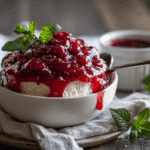 easy rhubarb sauce - featured image