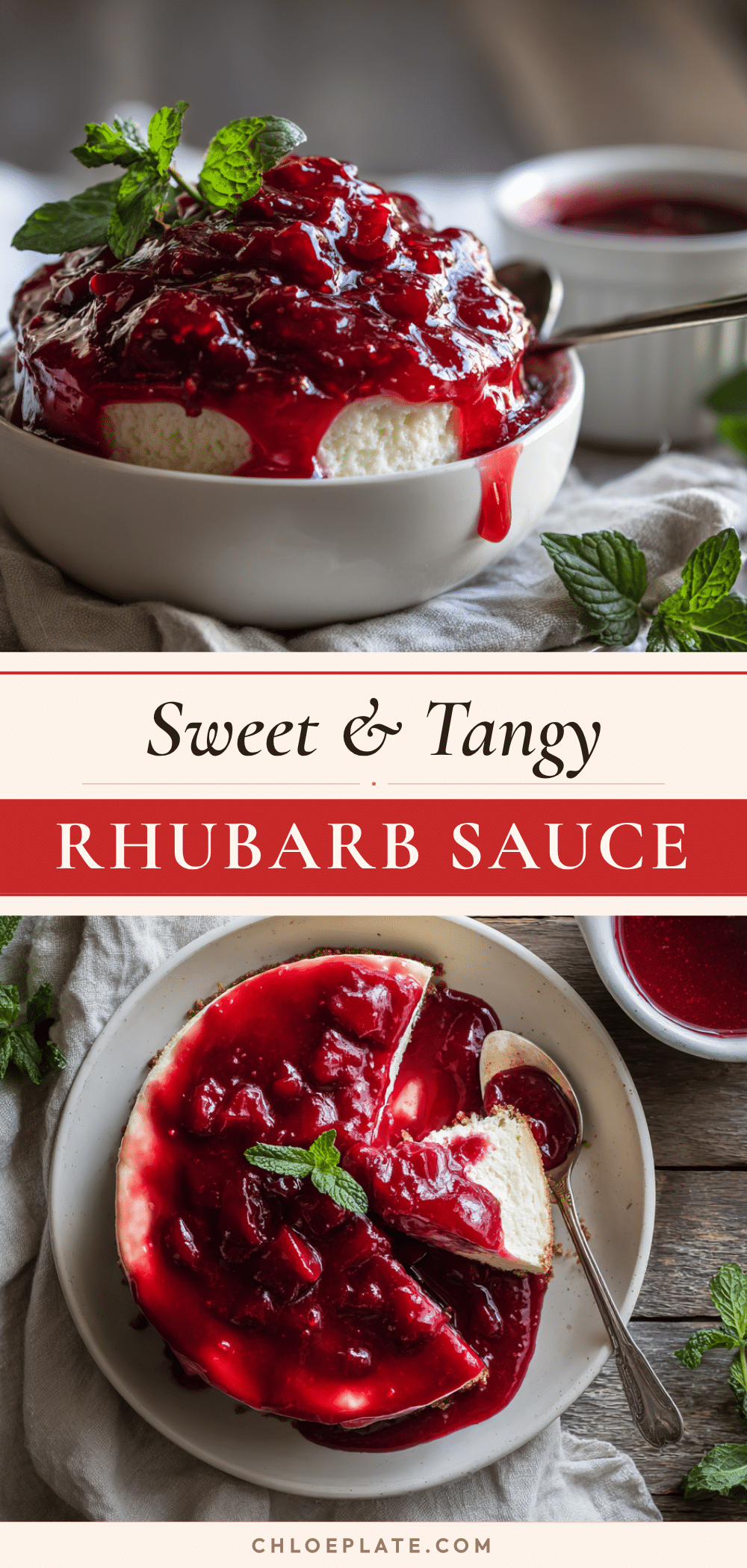 easy rhubarb sauce recipe