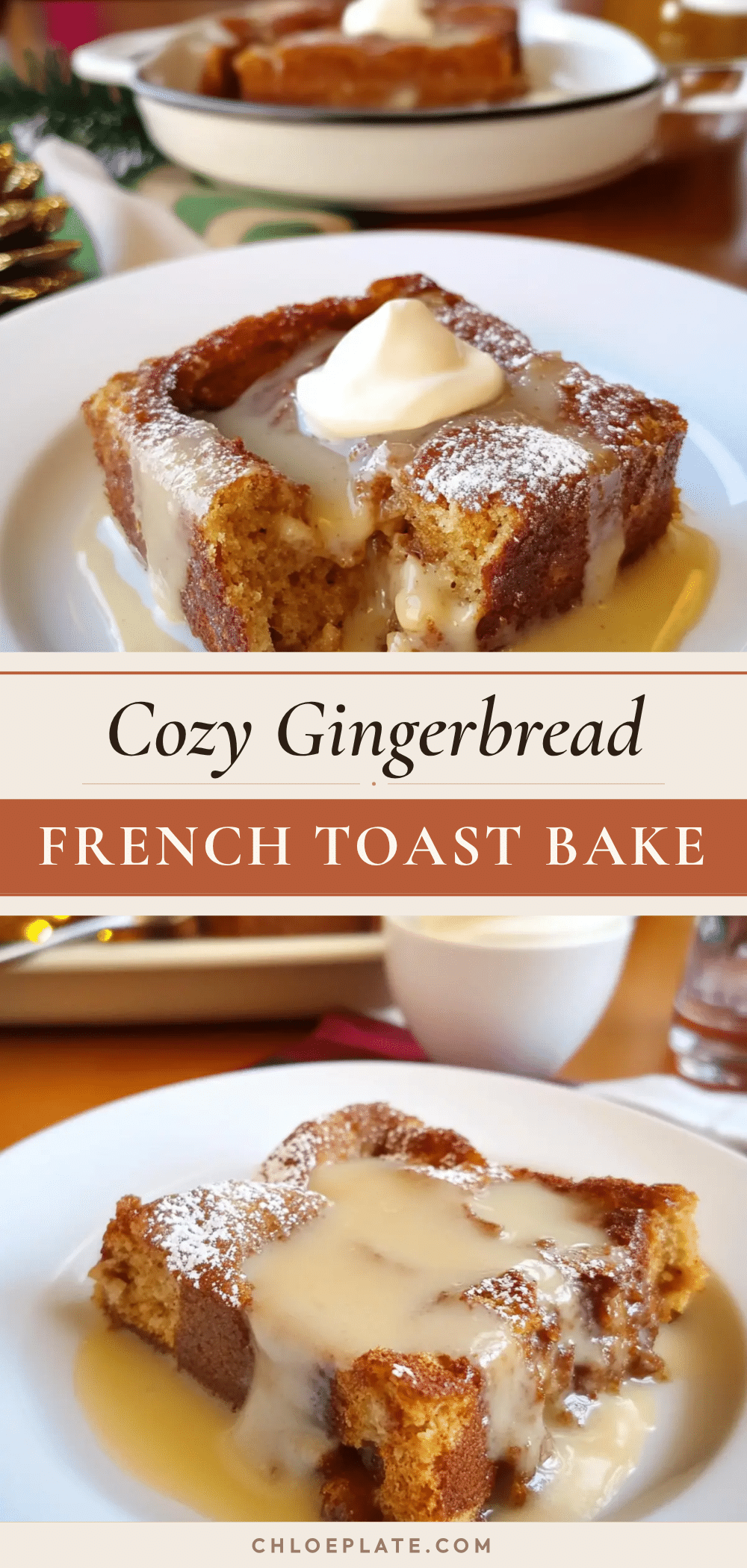 gingerbread french toast bake recipe