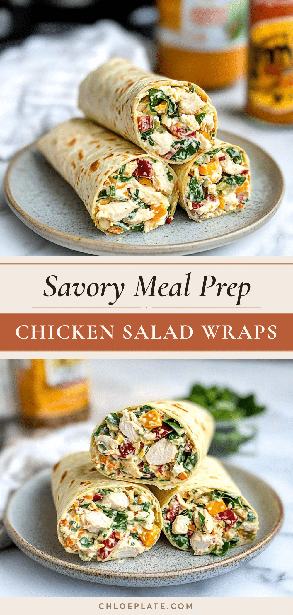 healthy chicken salad wraps recipe