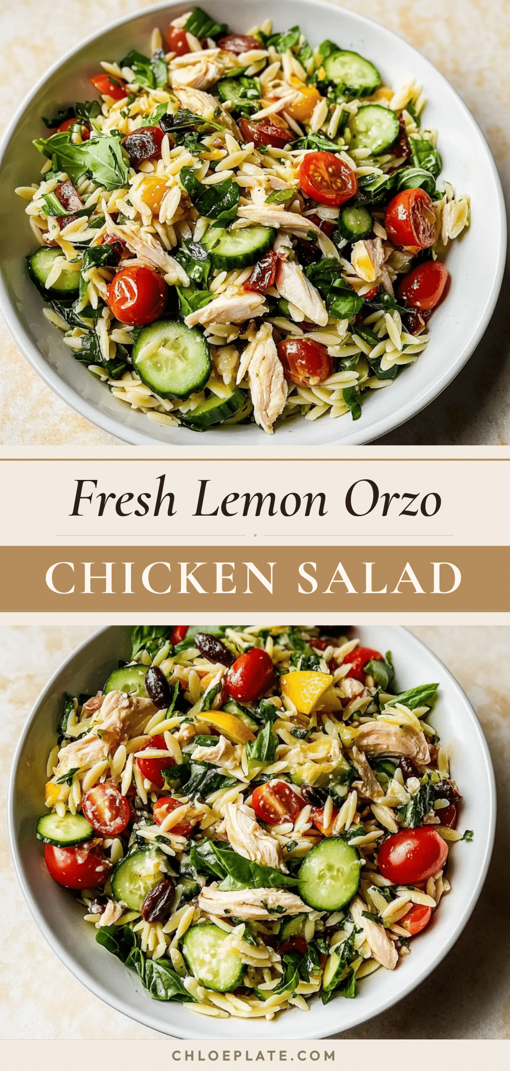 lemon orzo salad recipe