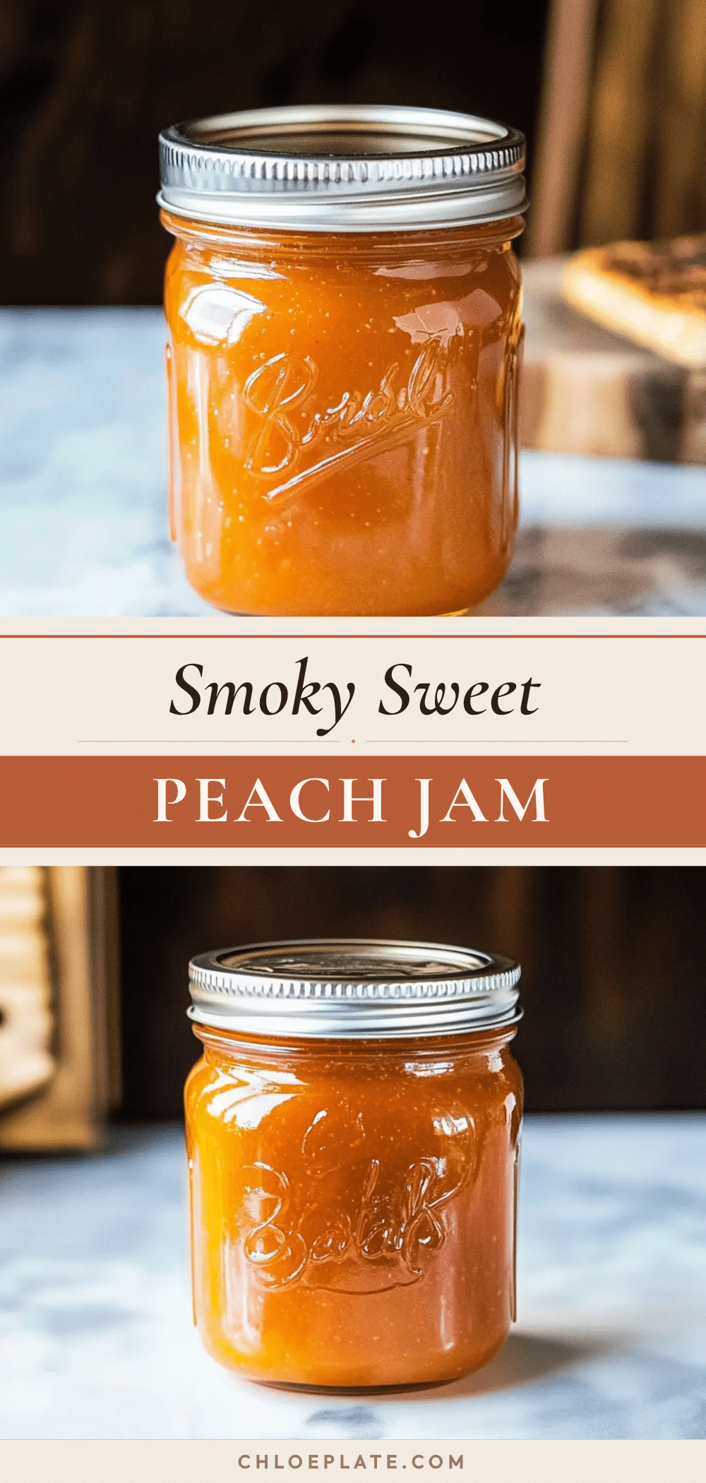 smoked peach jam recipe