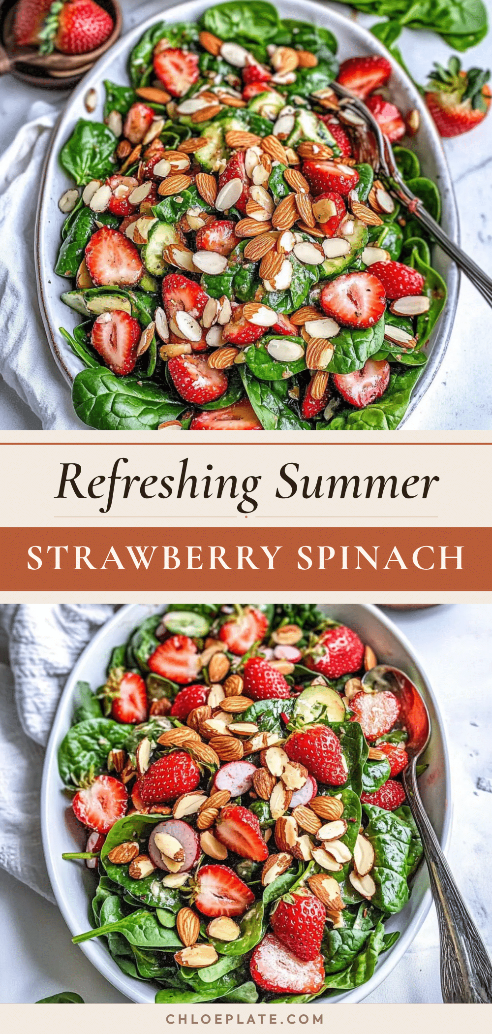 strawberry spinach salad recipe