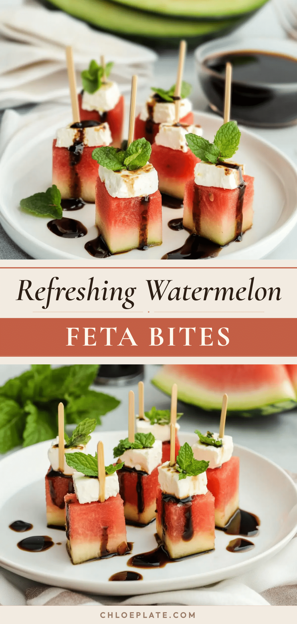 watermelon feta bites recipe