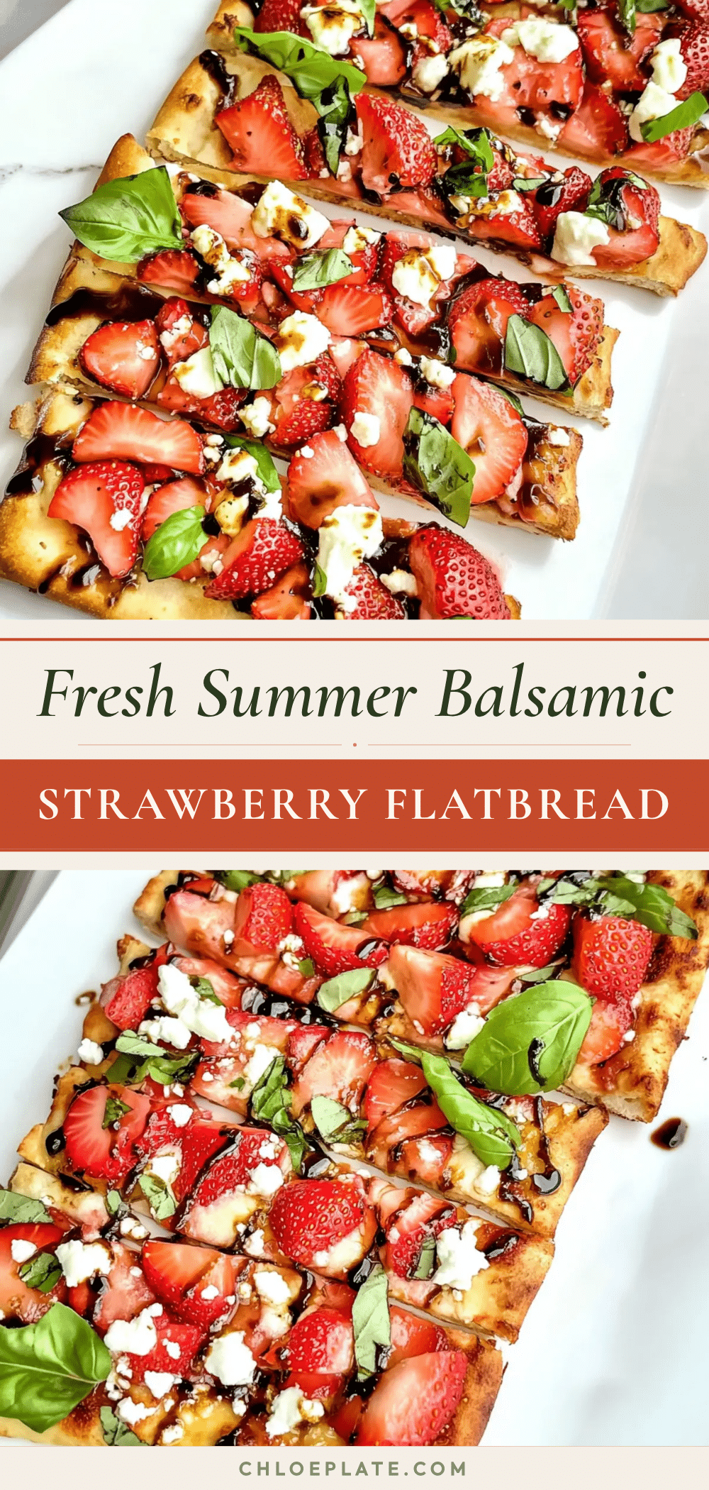 balsamic strawberry flatbread recipe