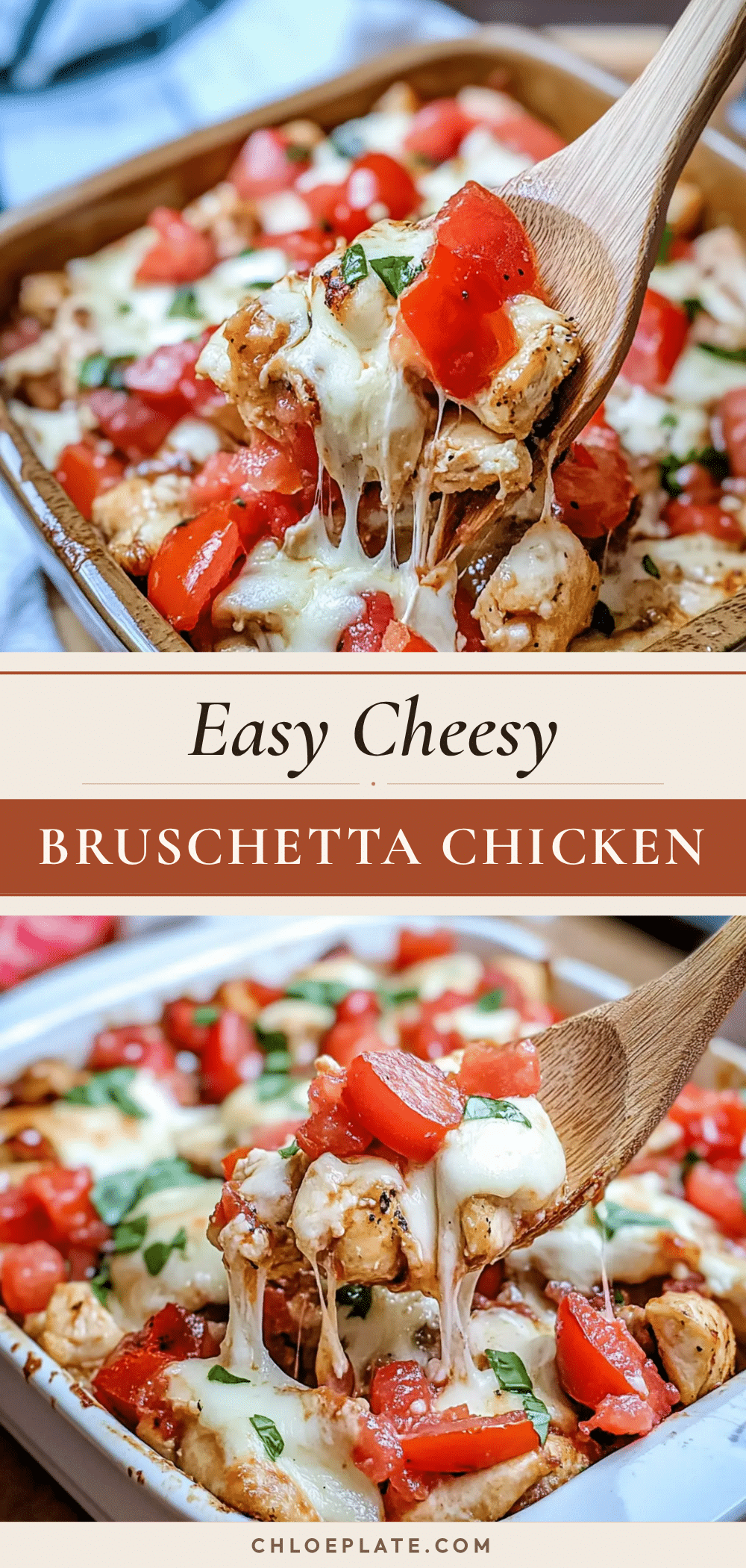 bruschetta chicken casserole recipe