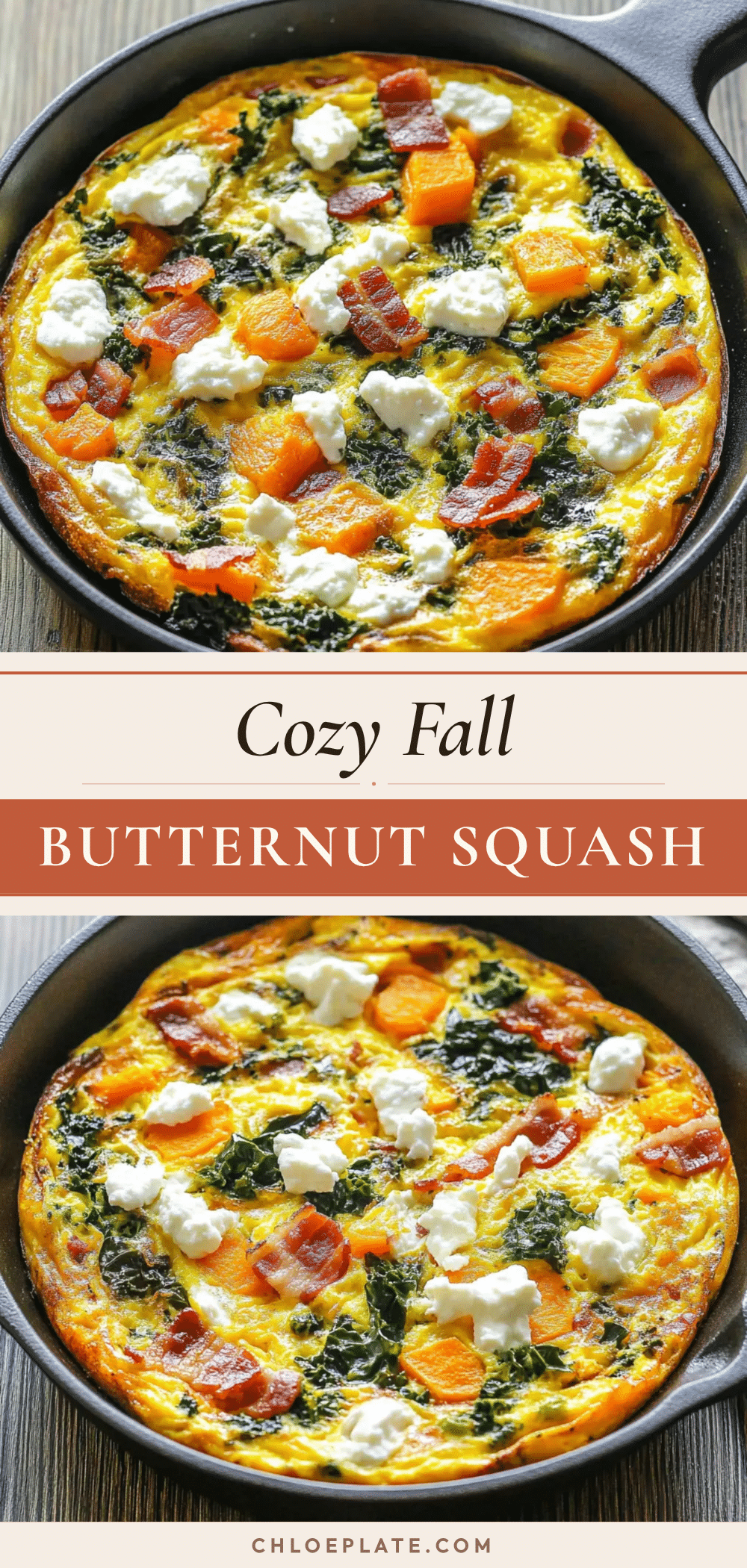 butternut squash frittata with goat cheese recipe