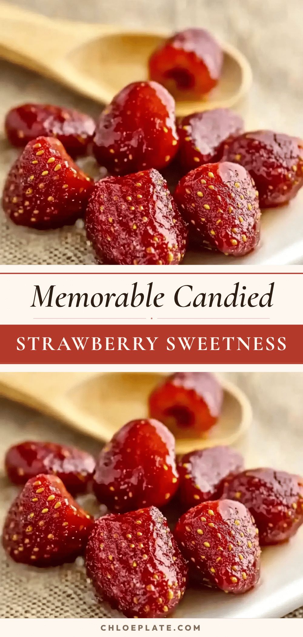 candied strawberries recipe