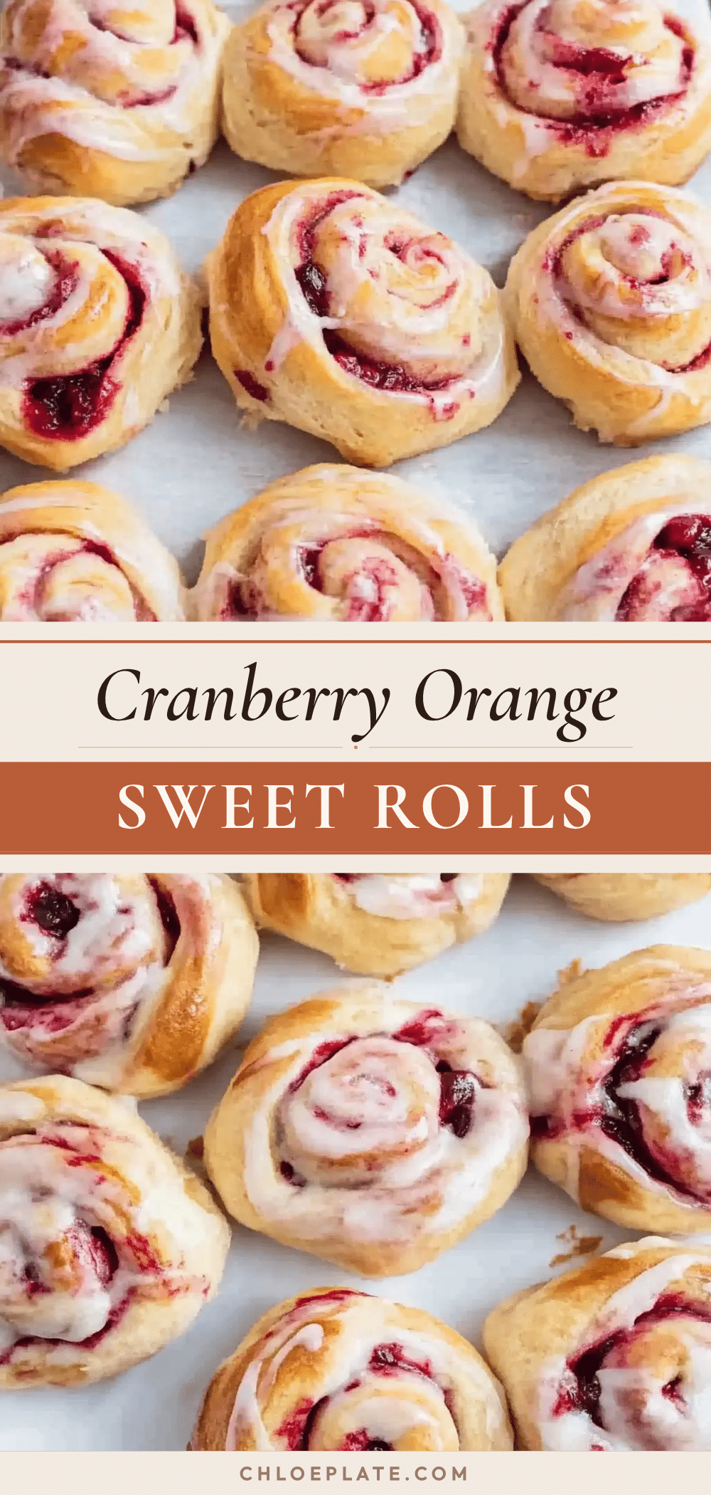 cranberry orange sweet rolls recipe