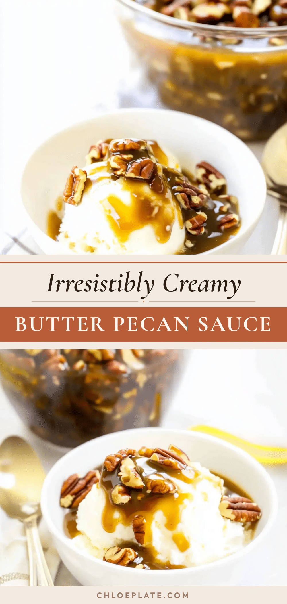 creamy butter pecan sauce recipe