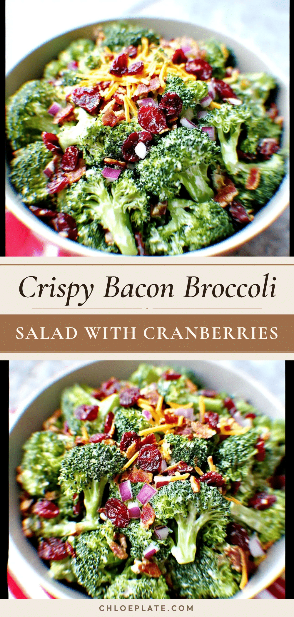 crispy broccoli salad with bacon recipe