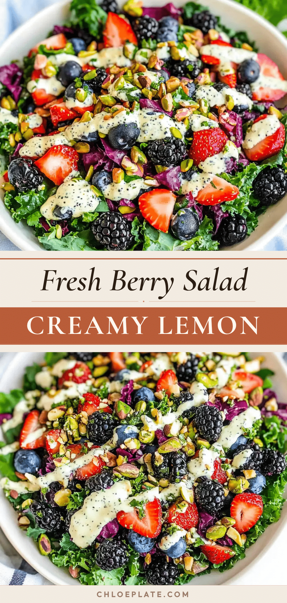 fresh berry salad with lemon herb dressing recipe