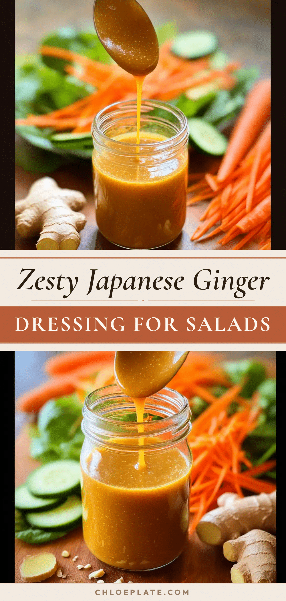 Japanese ginger salad dressing recipe