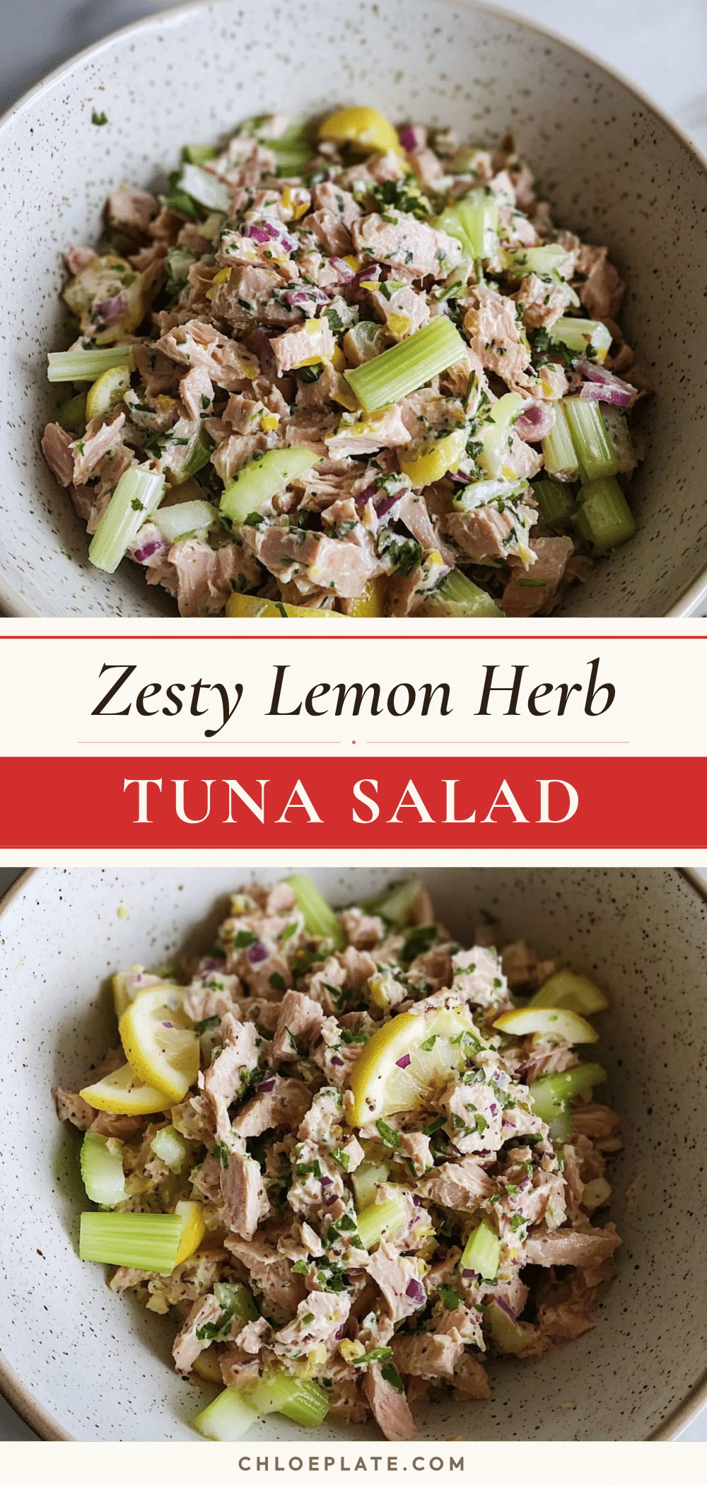 lemon herb tuna salad recipe
