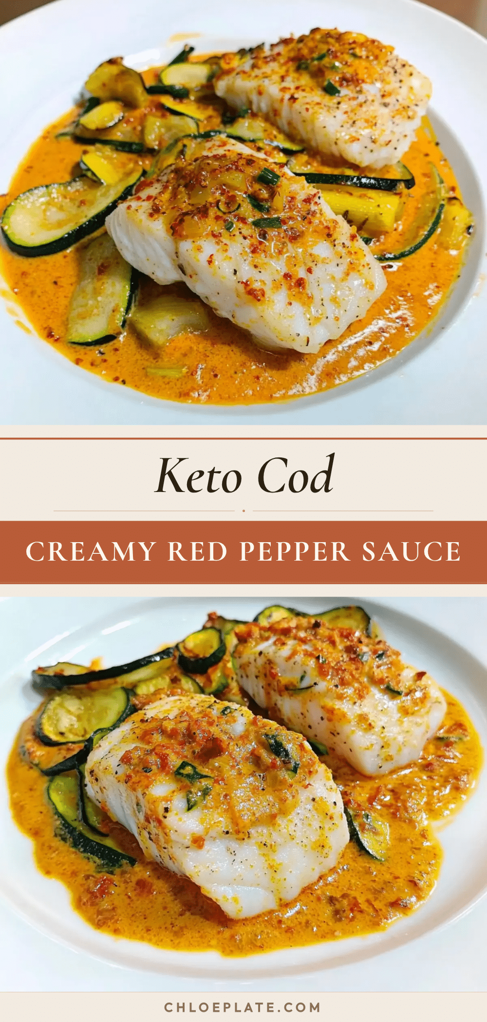 low-carb creamy keto cod recipe
