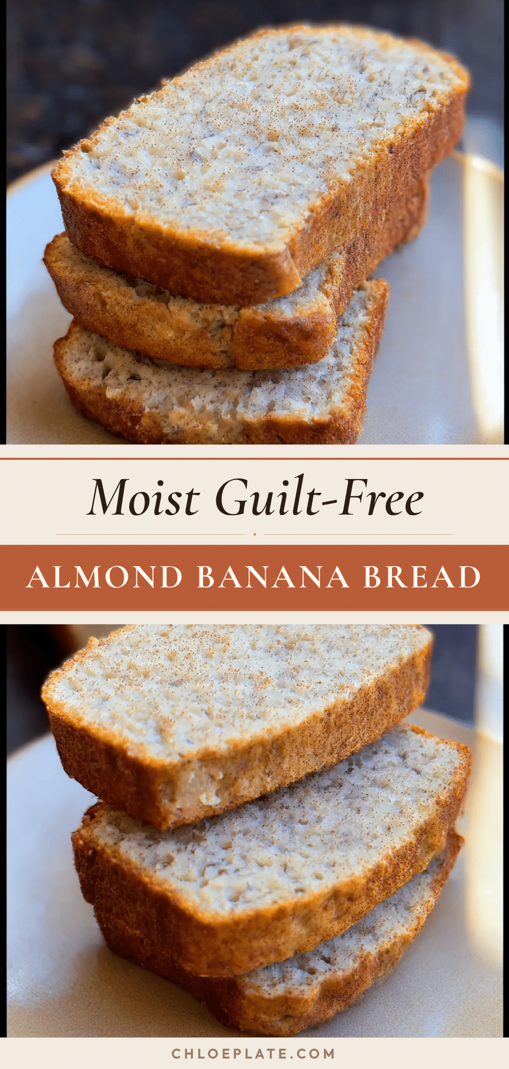 moist almond flour banana bread with chocolate chips recipe