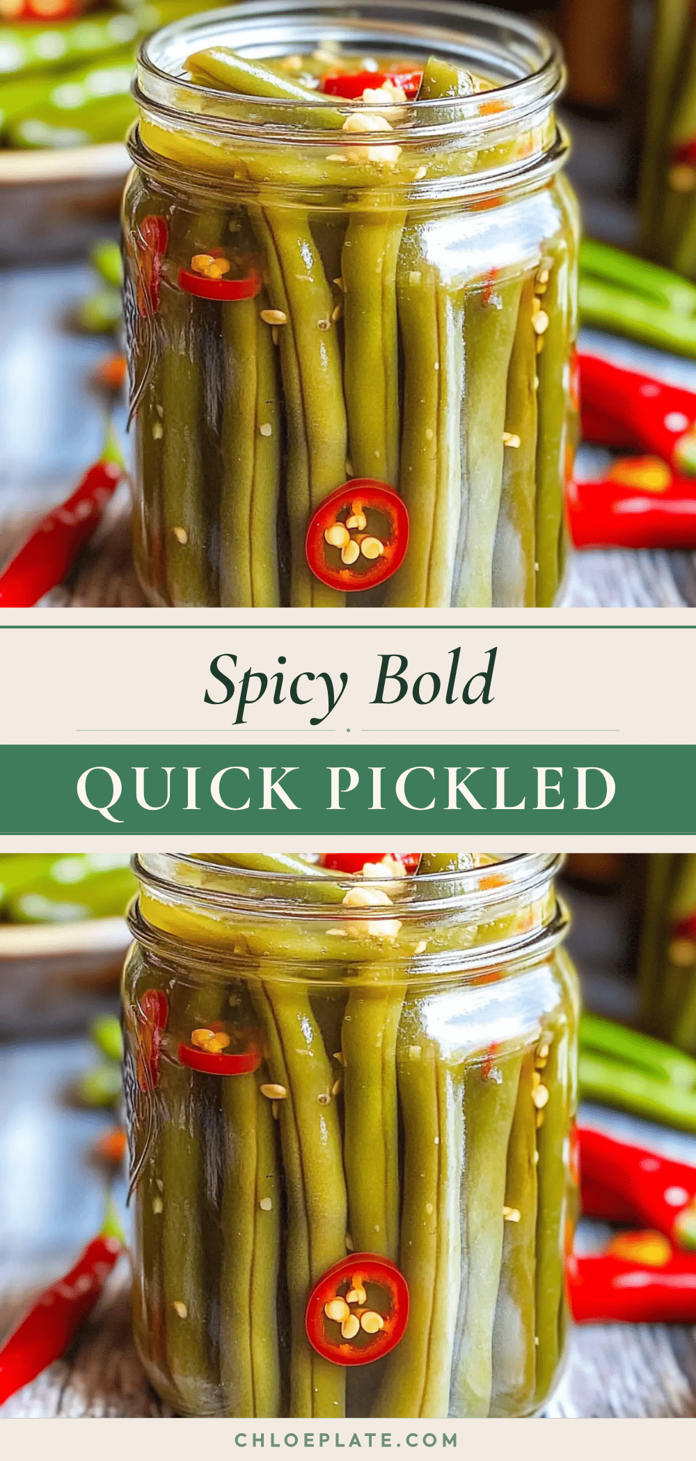 pickled green beans recipe