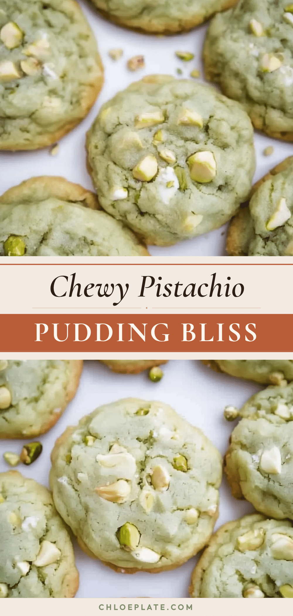 Pistachio Pudding Cookies recipe