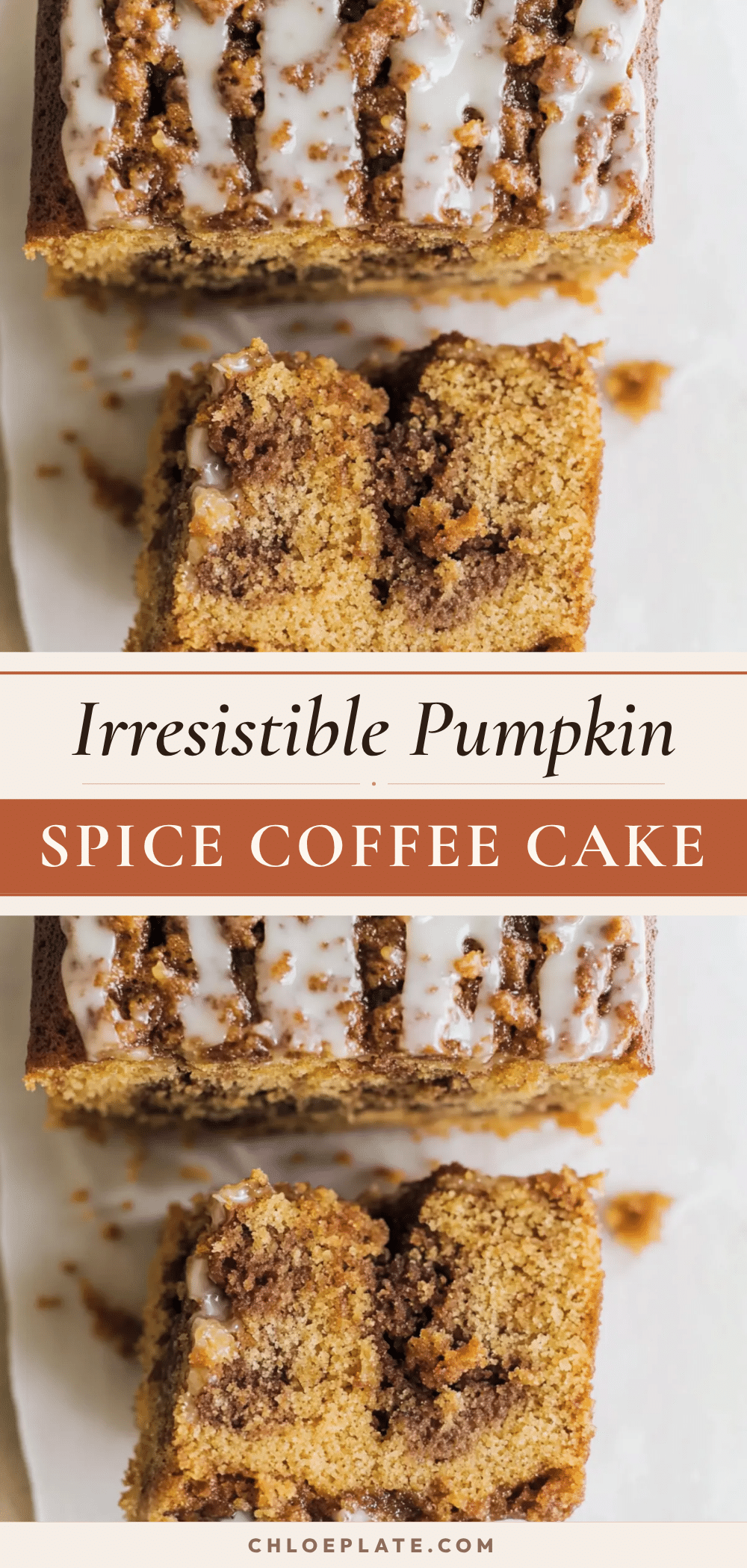 pumpkin spice coffee cake recipe