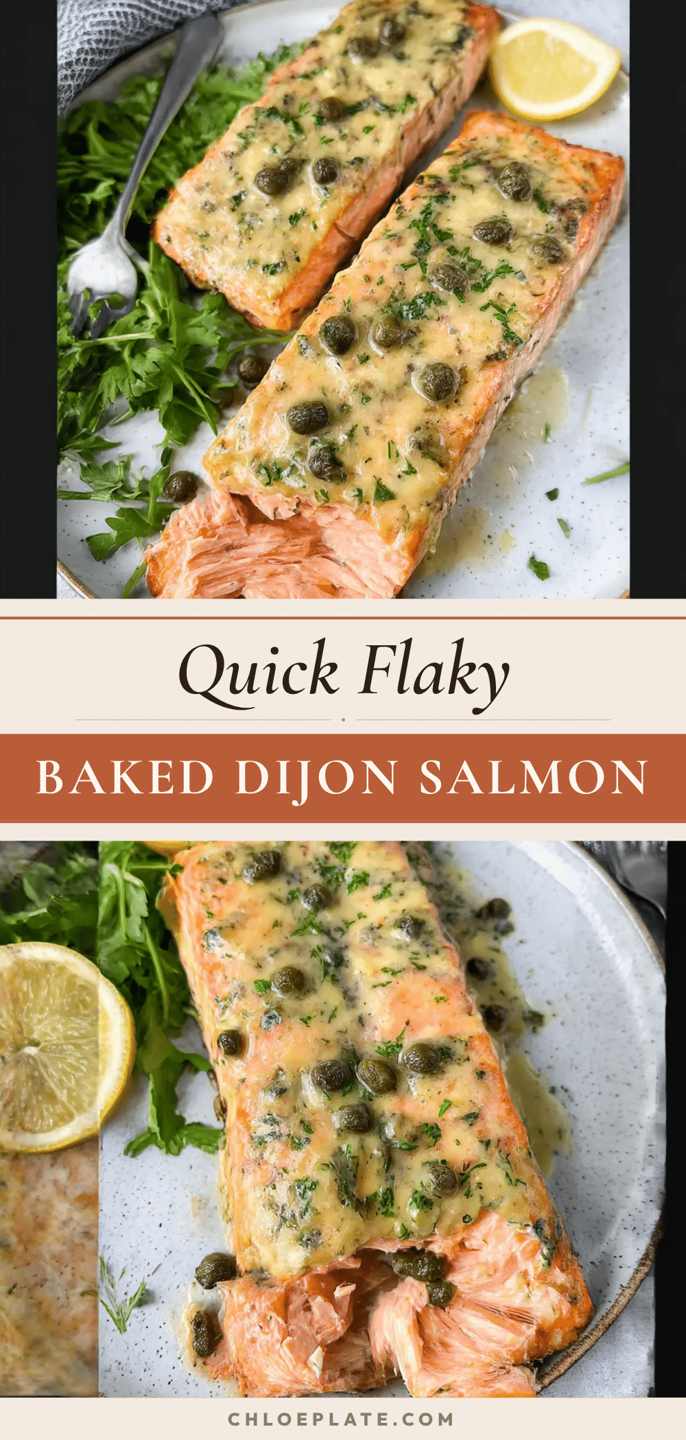Quick Baked Dijon Salmon recipe