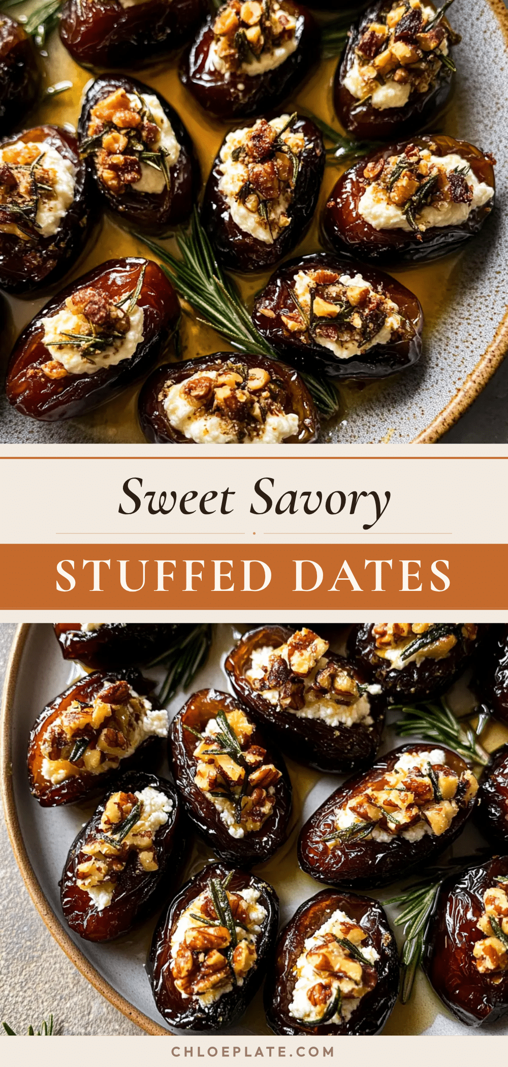 roasted stuffed dates with goat cheese and prosciutto recipe