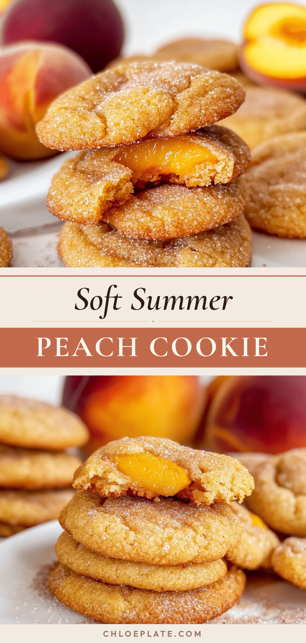 soft peach cookies recipe
