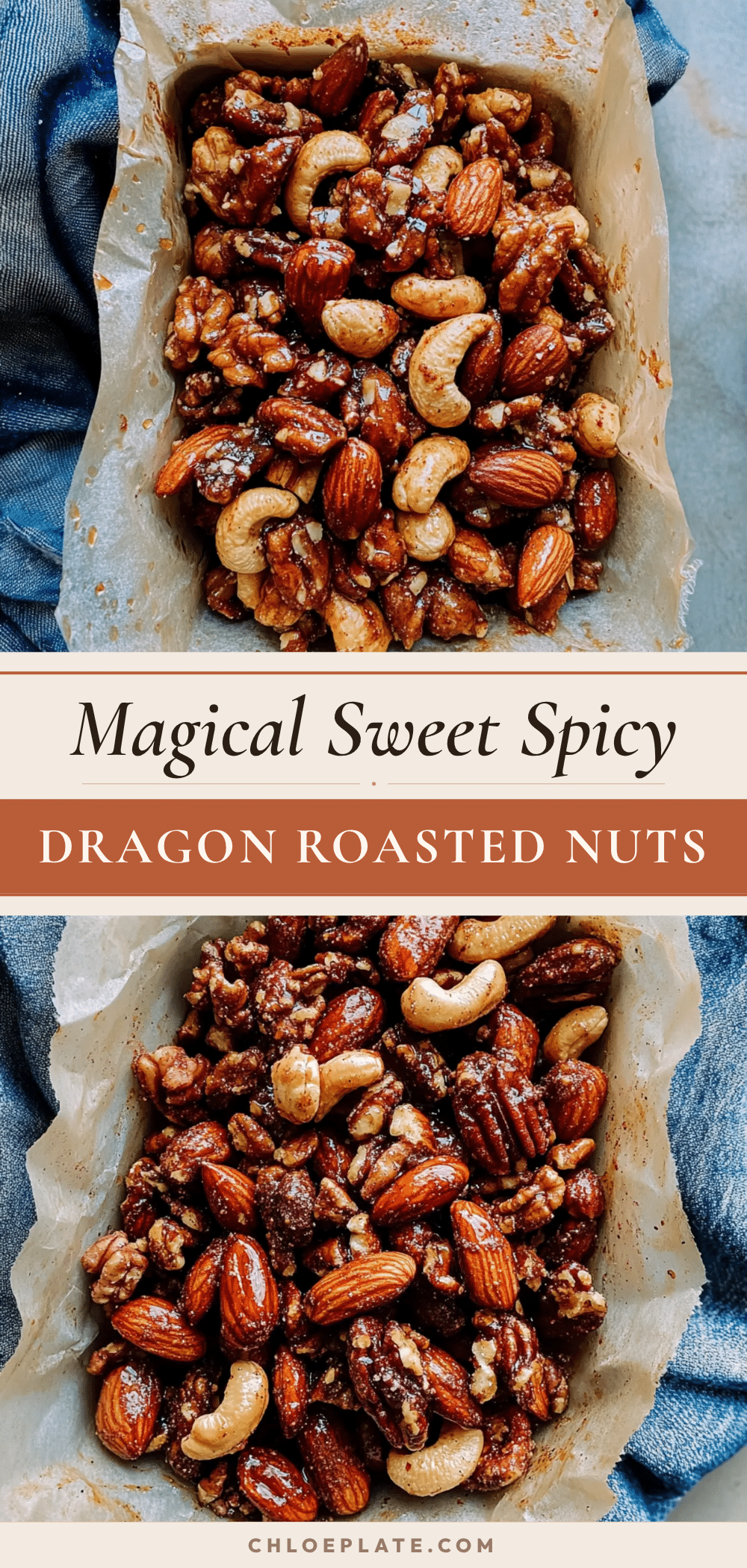 sweet and spicy roasted nuts recipe
